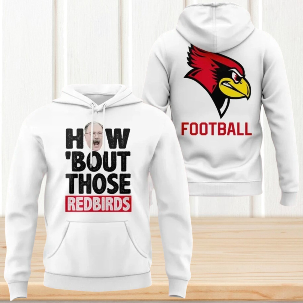 Illinois State Redbirds Football Logo Fan Sport Hoodie Illinois State Redbirds Football Logo Fan Sport Hoodie