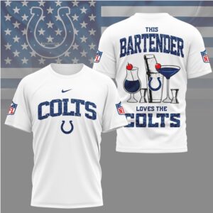 Indianapolis Colts Bartender Fan Vintage Horseshoe Football Sunday Team Apparel T Shirt Indianapolis Colts Bartender Fan Vintage Horseshoe Football Sunday Team Apparel T Shirt