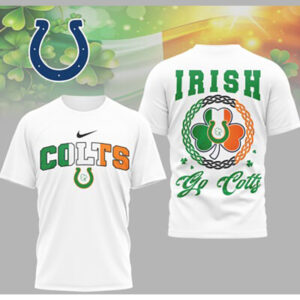 Indianapolis Colts Irish Luck St. Patrick's Day Shamrock NFL Football Fan T Shirt