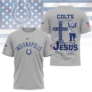 Indianapolis Colts Jesus In My Heart Christian Faith Football Fan Graphic T Shirt Indianapolis Colts Jesus In My Heart Christian Faith Football Fan Graphic T Shirt