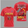 Green Bay Packers Lightning McQueen Disney Cars 20th Anniversary Red Performance T Shirt Green Bay Packers Lightning McQueen Disney Cars 20th Anniversary Red Performance T Shirt