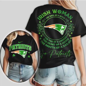 Irish Woman Patriots Soul Of A Witch St. Patrick's Day T Shirt