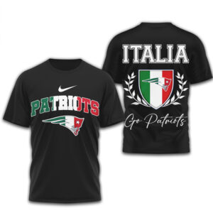Italia New England Patriots Italian Heritage Pride Flag Graphic For Fans T Shirt Italia New England Patriots Italian Heritage Pride Flag Graphic For Fans T Shirt