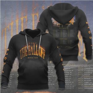J Cole The Fall Off World Tour 2024 Vintage Hip Hop Hoodie J Cole The Fall Off World Tour 2024 Vintage Hip Hop Hoodie