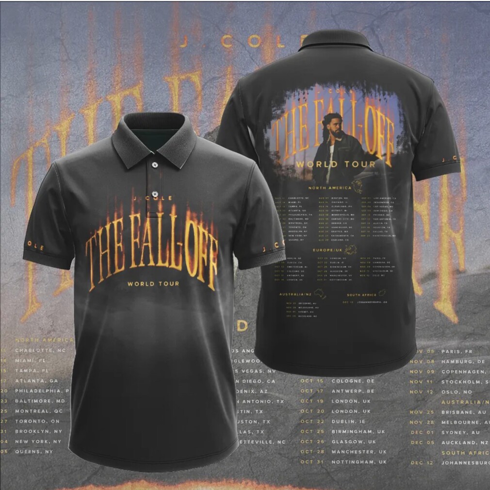 J Cole The Fall Off World Tour 2024 Vintage Hip Hop Hoodie J Cole The Fall Off World Tour 2024 Vintage Hip Hop Hoodie