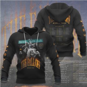 J Cole The Fall Off World Tour Forest Hills Vintage Rap Graphic Hoodie J Cole The Fall Off World Tour Forest Hills Vintage Rap Graphic Hoodie