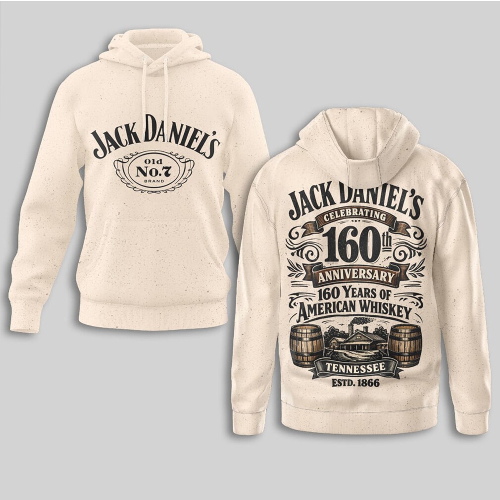 Jack Daniel's 160th Anniversary 160 Years Of American Whiskey Vintage T Shirt Jack Daniel's 160th Anniversary 160 Years Of American Whiskey Vintage T Shirt