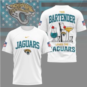 Jacksonville Jaguars Bartender Teal Pride Football Fan Game Day Spirit T Shirt Jacksonville Jaguars Bartender Teal Pride Football Fan Game Day Spirit T Shirt