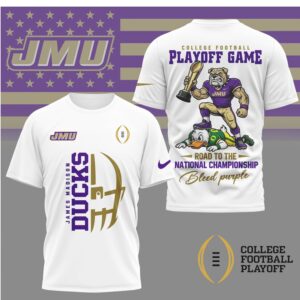 James Madison JMU Dukes College Football Playoff Road To National Championship Shirt
