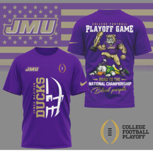 James Madison JMU Dukes College Football Playoff Road To National Championship Shirt