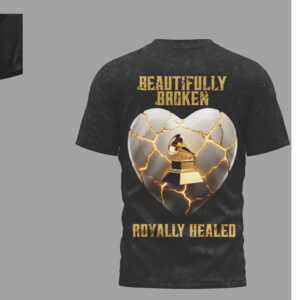 Jelly Roll Beautifully Broken Royally Healed Grammy Winner Vintage Retro Artist Music Graphic Shirt