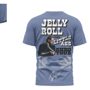 Jelly Roll The Little Ass Shed Tour 2026 Concert Schedule T Shirt