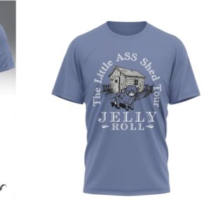 Jelly Roll The Little Ass Shed Tour 2026 Concert Schedule T Shirt