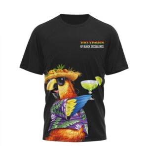 Jimmy Buffett History Month Parrot American History Excellence Tribute Music Fan T Shirt