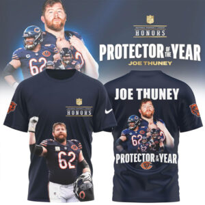 Joe Thuney Chicago Bears Protector Of The Year NFL Honors Hoodie