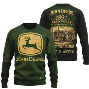 John Deere 189th Anniversary Tractor Classic Farming Heritage tshirt