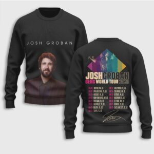 Josh Groban Gems World Tour 2026 Official Concert Vintage T Shirt Josh Groban Gems World Tour 2026 Official Concert Vintage T Shirt