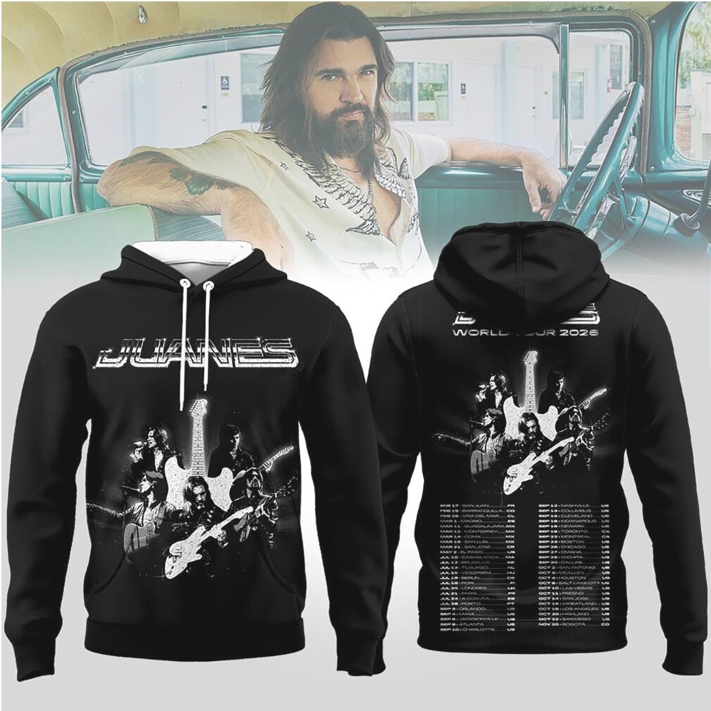 Juanes World Tour 2026 Official Latin Music Concert Merch Shirt Juanes World Tour 2026 Official Latin Music Concert Merch Shirt