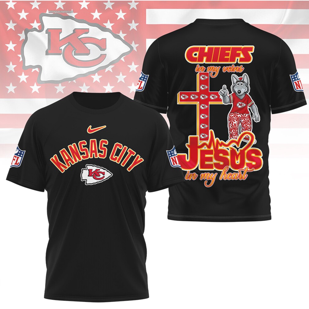 Kansas City Chiefs Jesus In My Heart Christian Faith Football Sports T Shirt Kansas City Chiefs Jesus In My Heart Christian Faith Football Sports T Shirt