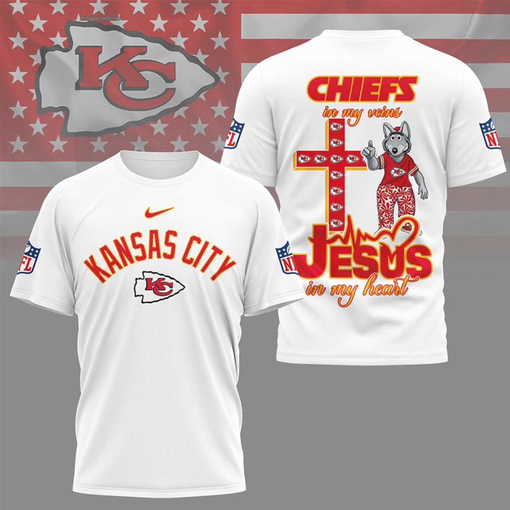 Kansas City Chiefs Jesus In My Heart Christian Faith Football Sports T Shirt Kansas City Chiefs Jesus In My Heart Christian Faith Football Sports T Shirt