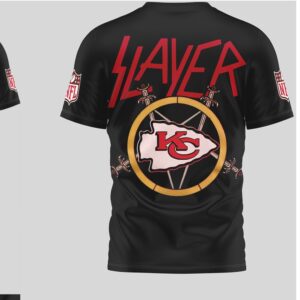 Kansas City Chiefs Slayer Metal Logo Mashup Football Game Day Nike tshirt Kansas City Chiefs Slayer Metal Logo Mashup Football Game Day Nike tshirt