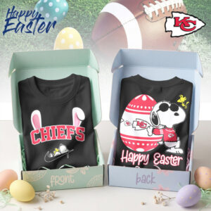 Kansas City Chiefs Snoopy Happy Easter Bunny Ears Nike Logo Football Shirt Kansas City Chiefs Snoopy Happy Easter Bunny Ears Nike Logo Football Shirt