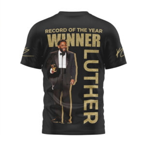 Kendrick Lamar Grammy 2026 Record Of The Year Winner Luther Tribute Fan T Shirt Kendrick Lamar Grammy 2026 Record Of The Year Winner Luther Tribute Fan T Shirt