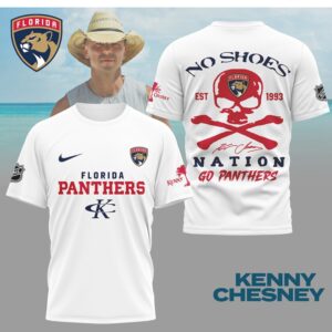 Kenny Chesney No Shoes Nation Florida Panthers NHL Skull Crossbones Shirt Kenny Chesney No Shoes Nation Florida Panthers NHL Skull Crossbones Shirt
