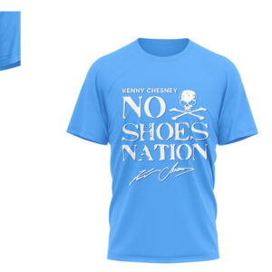 Kenny Chesney No Shoes Nation Get Ready 2026 Blue Concert Shirt