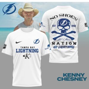 Kenny Chesney No Shoes Nation Tampa Bay Lightning NHL Skull Crossbones Shirt Kenny Chesney No Shoes Nation Tampa Bay Lightning NHL Skull Crossbones Shirt