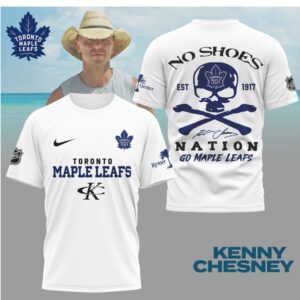 Kenny Chesney No Shoes Nation Toronto Maple Leafs Country Music Fan Shirt