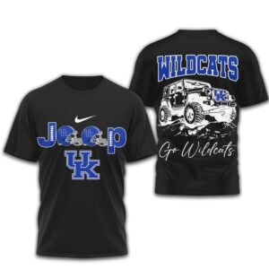 Kentucky Wildcats Jeep Off Road Graphic Vintage Blue Football Fan Apparel T Shirt Kentucky Wildcats Jeep Off Road Graphic Vintage Blue Football Fan Apparel T Shirt