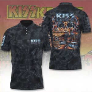 Kiss Band Las Vegas Skull Vintage Rock Graphic Hoodie