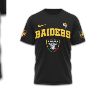 Las Vegas Raiders History Month Celebrating 100 Years African American Heritage tshirt
