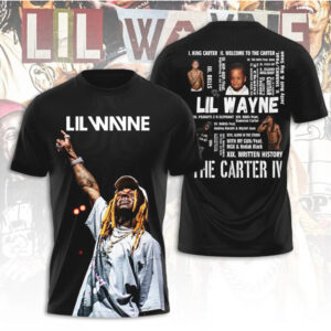 Lil Wayne The Carter IV Album Tracklist Hip Hop Graphic Rap Fan Hoodie