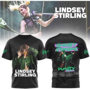 Lindsey Stirling Duality World Tour 2024 Concert Merch Graphic Hoodie And Shirt Lindsey Stirling Duality World Tour 2024 Concert Merch Graphic Hoodie And Shirt