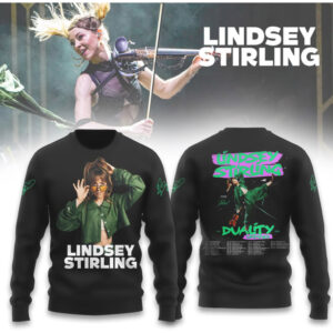 Lindsey Stirling Duality World Tour 2024 Concert Merch Graphic Hoodie And Shirt
