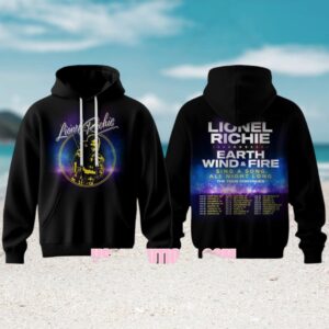 Lionel Richie Earth Wind and Fire Sing A Song Tour 2026 Concert Date Hoodie