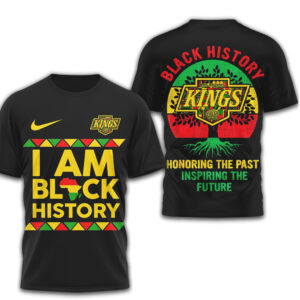 Los Angeles Kings Black History Month I Am Black History Graphic T Shirt Los Angeles Kings Black History Month I Am Black History Graphic T Shirt