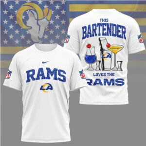 Los Angeles Rams Bartender Shirt Super Bowl Style Football Fan T Shirt Los Angeles Rams Bartender Shirt Super Bowl Style Football Fan T Shirt