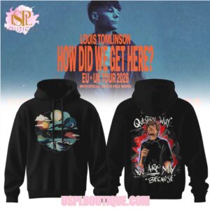 Louis Tomlinson How Did We Get Here 2026 World Tour Graphic Music Hoodie