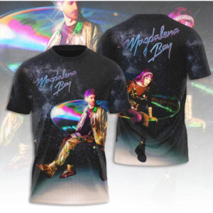 Magdalena Bay Mercurial World Aesthetic Synth Pop Band Galaxy Hoodie