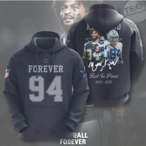 Marshawn Kneeland 94 Dallas Cowboys Rest In Peace Memorial Navy Graphic T Shirt Marshawn Kneeland 94 Dallas Cowboys Rest In Peace Memorial Navy Graphic T Shirt