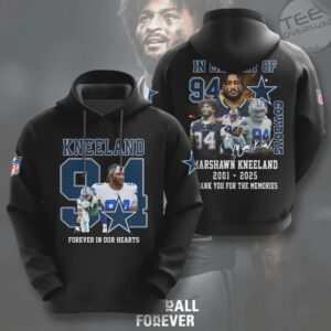 Marshawn Kneeland Dallas Cowboys Memorial Tribute Forever In Our Hearts T Shirt