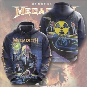 Megadeth Rust In Peace Vintage Thrash Metal Band Graphic Hoodie Megadeth Rust In Peace Vintage Thrash Metal Band Graphic Hoodie