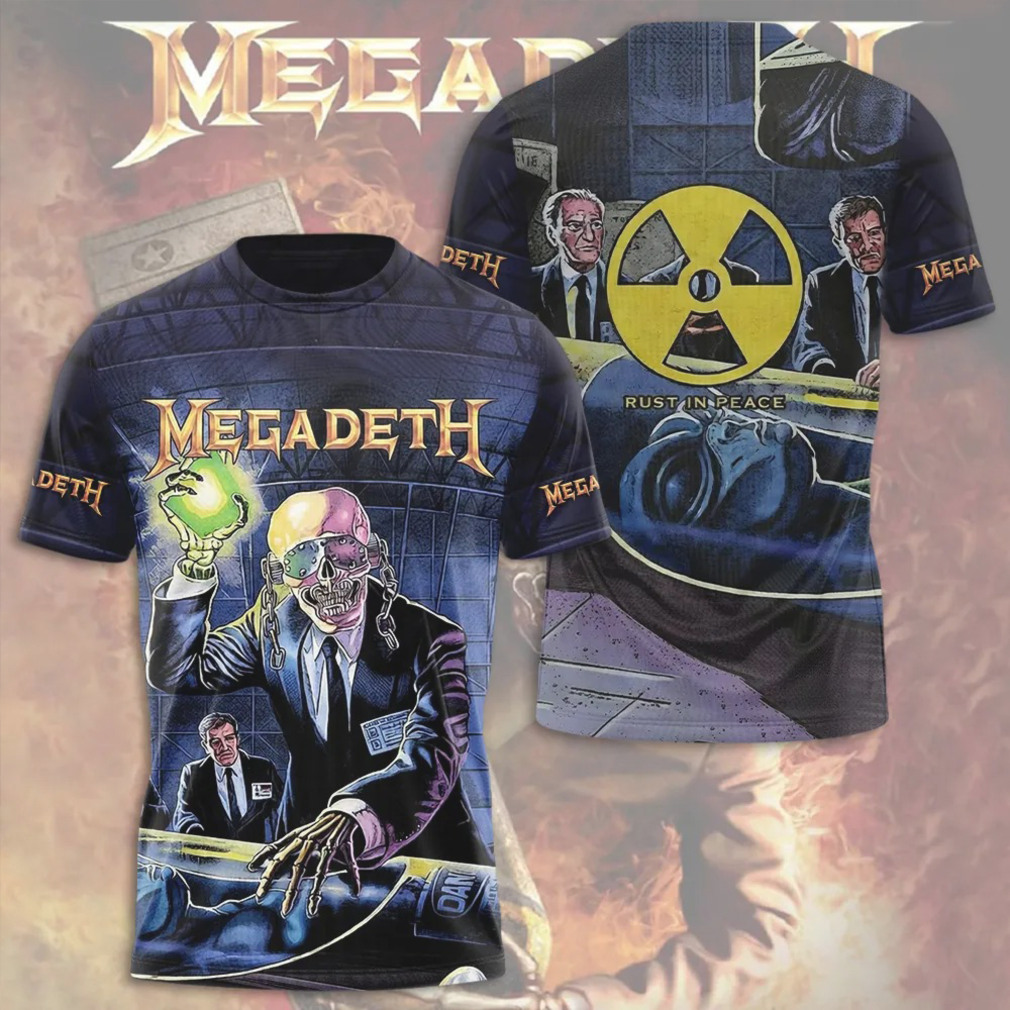 Megadeth Rust In Peace Vintage Thrash Metal Band Graphic Hoodie Megadeth Rust In Peace Vintage Thrash Metal Band Graphic Hoodie