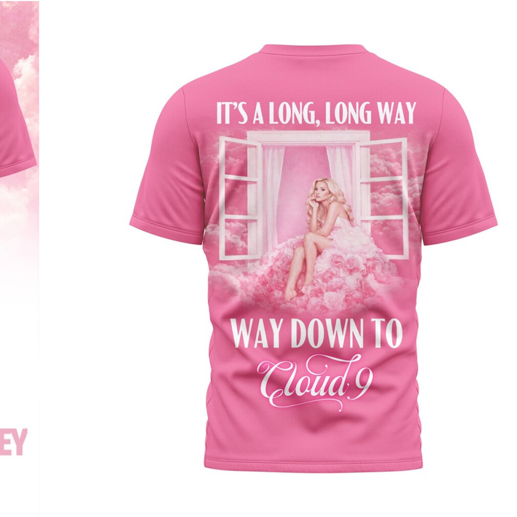 Megan Moroney Way Down to Cloud 9 Pink Concert T Shirt Megan Moroney Way Down to Cloud 9 Pink Concert T Shirt
