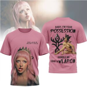 Melanie Martinez Portals Baby I’m Your Possession Pink Vintage Aesthetic Graphic Streetwear Hoodie Melanie Martinez Portals Baby I’m Your Possession Pink Vintage Aesthetic Graphic Streetwear Hoodie