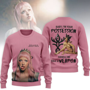Melanie Martinez Portals Baby I'm Your Possession Pink Vintage Aesthetic Graphic Streetwear Hoodie