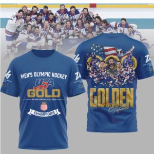 Men’s Olympic Hockey USA Gold Medal Champions Milano Cortina 2026 Sports Fan Shirt